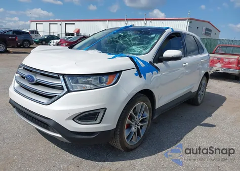2016 Ford Edge Titanium z USA, uszkodzony, nr VIN 2FMPK4K81GBC66411